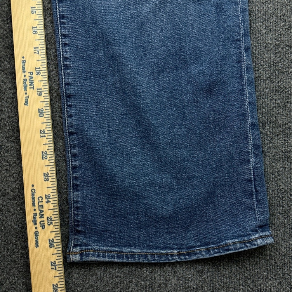 Hudson Rosalie Wide Leg Jeans Womens 30 Blue Callisto High Rise Stretch Denim - Picture 11 of 14